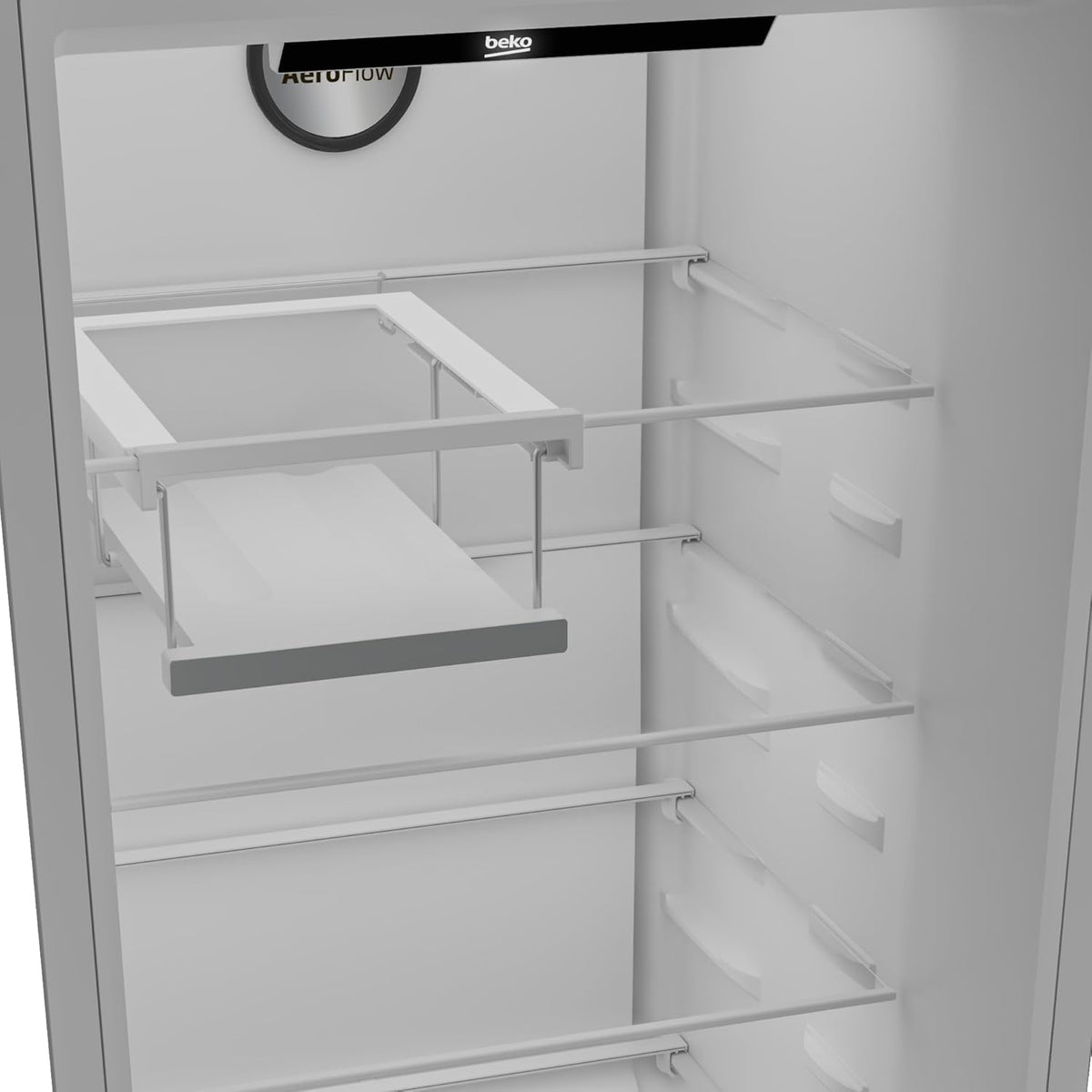 Frigorífico | Libre instalación | Una puerta todo útil | Ventilador de refrigeración BEKO - B3RMLNE444HXB