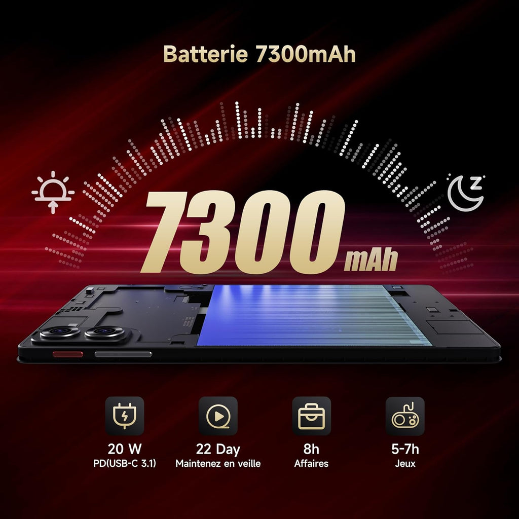ALLDOCUBE iPlay 70 Mini Ultra - Tableta 8.8" - Snapdragon 7+Gen3 | Pantalla 2.5K 144Hz | 20+256GB+1TB TF | Android 14+OTA | 13MP | 2 HP DTS | WiFi 6 | BT 5.4 | 7300mAh