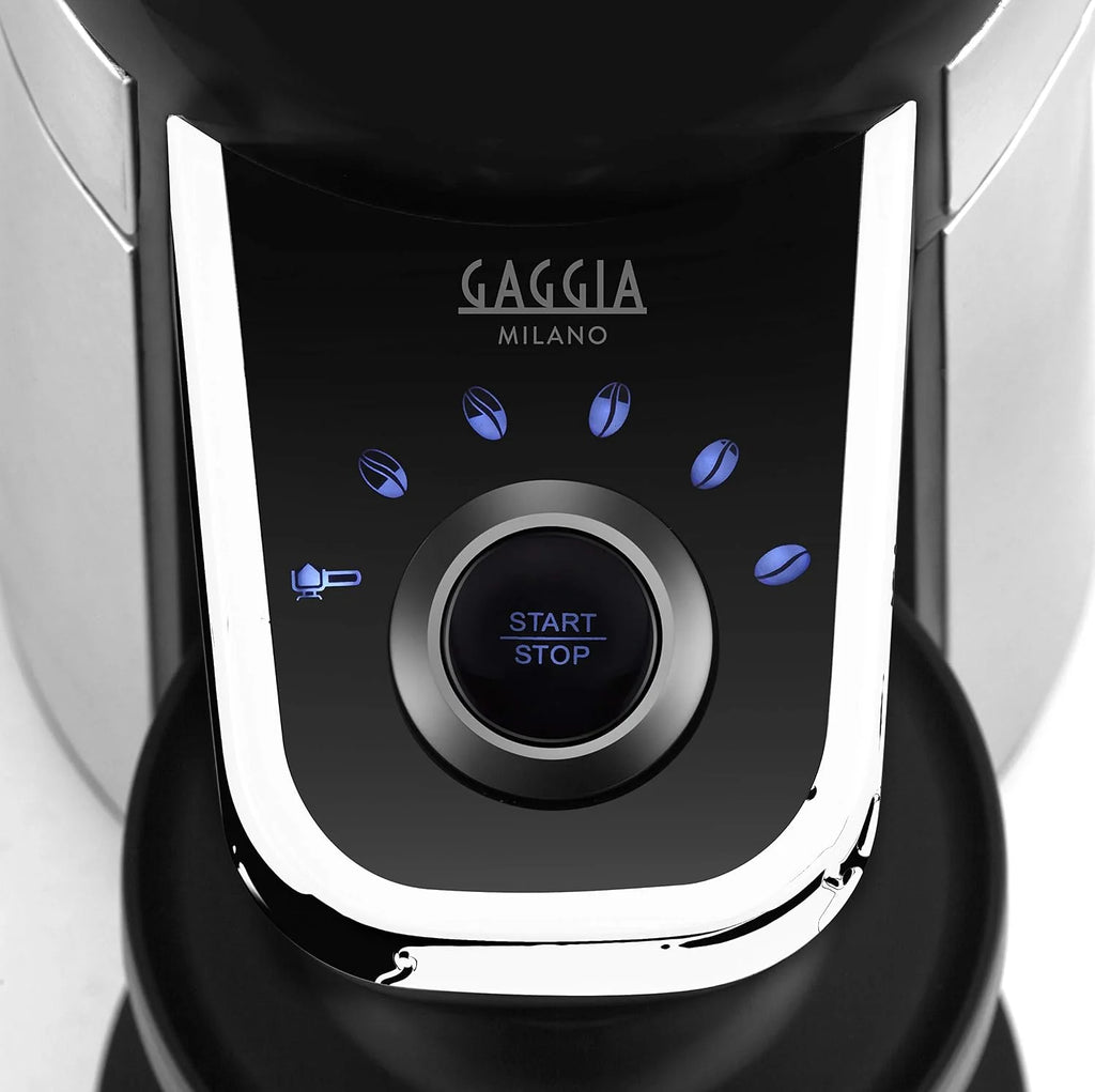 Gaggia Md 15 Młynek do Kawy, Czarny/Szary, ‎23 x 15 x 35 cm