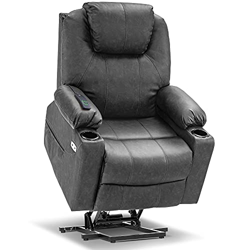 Sillón reclinable eléctrico Mcombo con masaje y carga USB