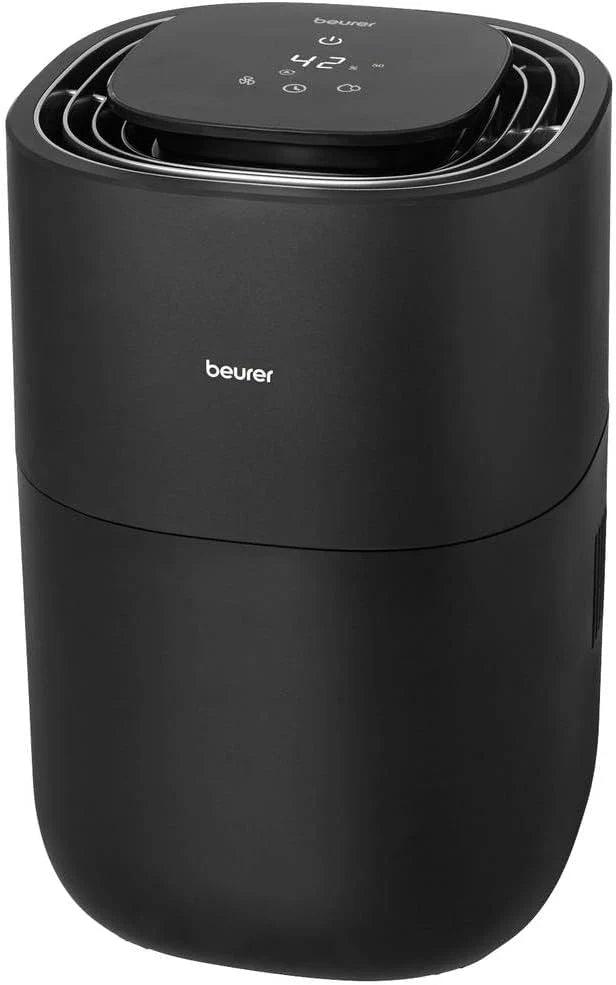 Beurer LB 200 Nawilżacz z energooszczędną technologią zimnego parowania, higieniczne stałe nawilżanie powietrza, z funkcją osuszania filtra, 3 poziomy nawilżania, do pomieszczeń o pow. do ok. 30m