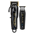 Combo de barbería inalámbrica Wahl, Magic Clip y Detailer Li, cuchillas de titanio y DLC, 100 min, 6 peines guía, peine de estilismo