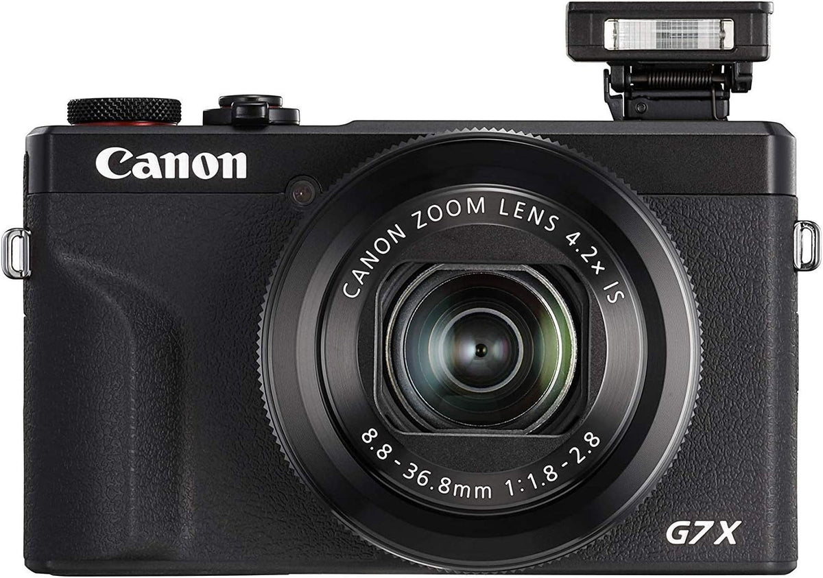 Canon PowerShot G7 X Mark III Negra – Cámara digital compacta 4K con conectividad Wi-Fi (3637C001)