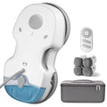 Robot limpiacristales HUTT S7 con función de pulverización activa, potencia de succión de 6500 Pa, almohadilla flotante 3D, depósito de 80 ml, protección múltiple y 8 paños
