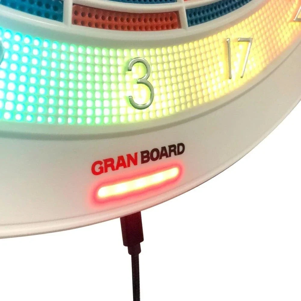 Diana electrónica inteligente GranBoard 132, tamaño de torneo, color negro, con conectividad a la aplicación y modos multijugador