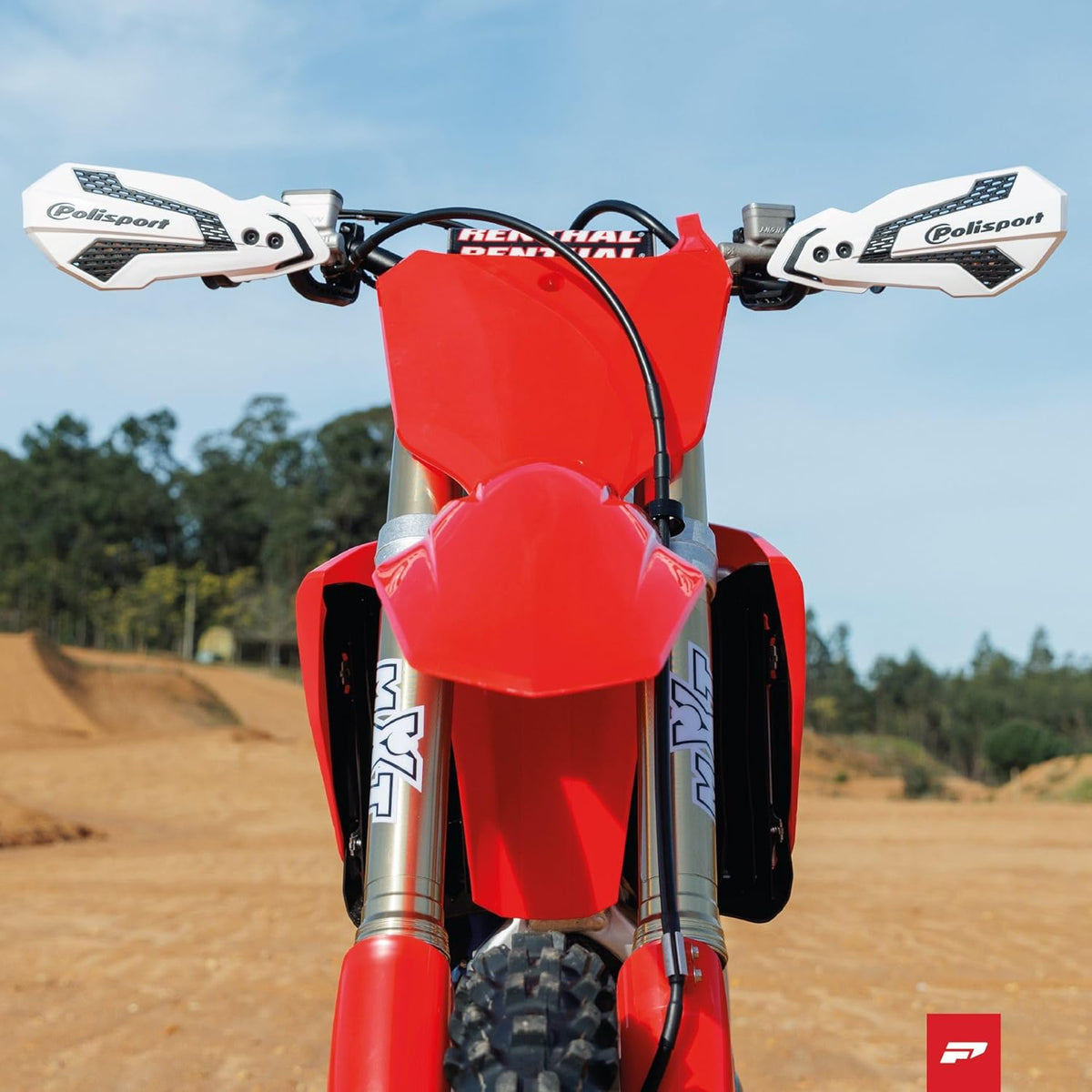 POLISPORT 91617 - Kit de restyling para Honda CRF 250R 22'-24' y CRF 450R 21'-24' – Calidad y durabilidad garantizadas, color rojo