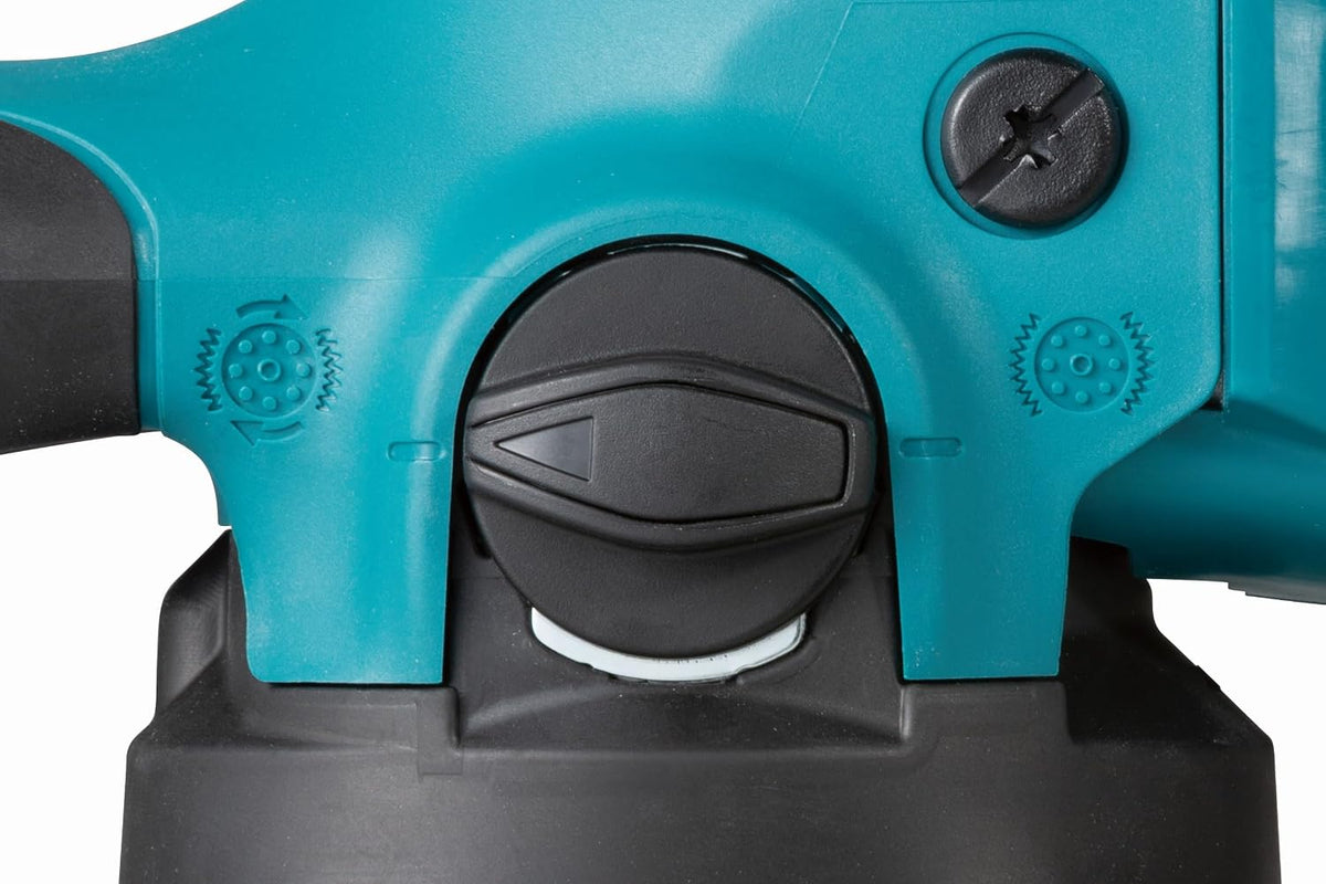 Pulidora excéntrica Makita DPO600TKX1, 1 batería más cargador en maletín de transporte, azul, 18 V / 5,0 Ah