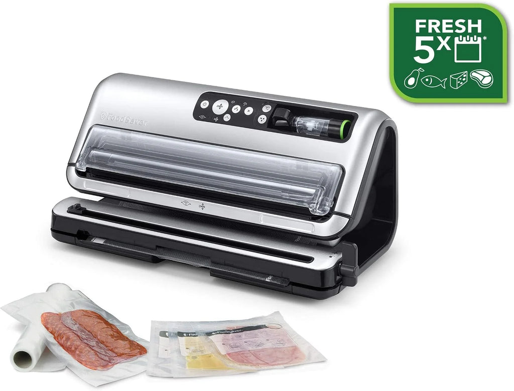 FoodSaver zgrzewarka próżniowa z trybem automatycznego pakowania próżniowego, pakowarka próżniowa FFS006X
