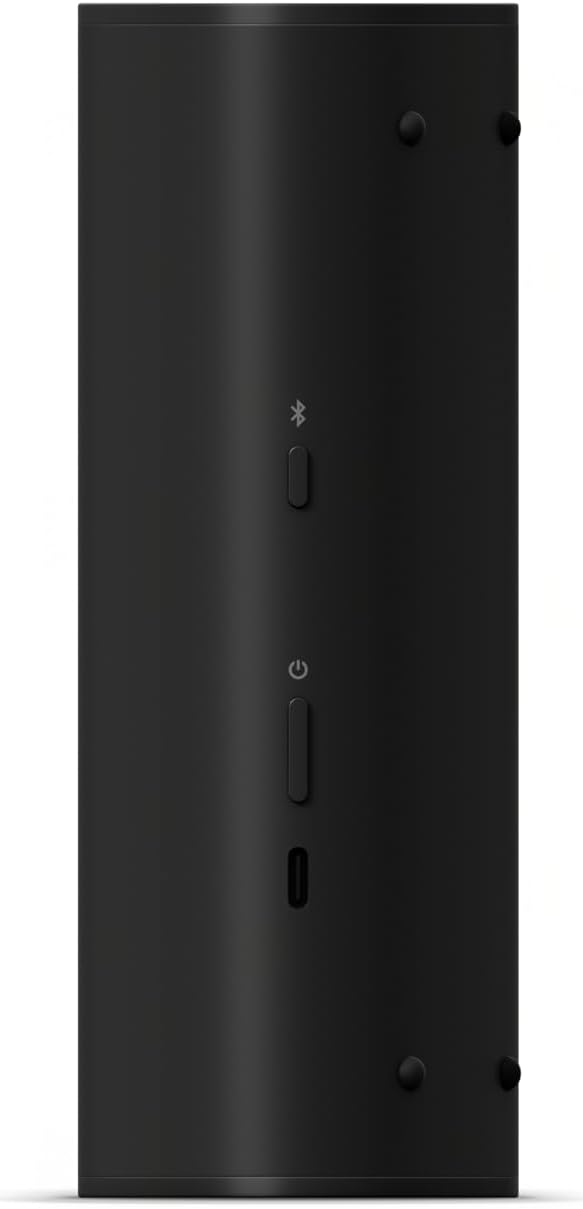 Sonos Roam 2 | Altavoz más ligero, portátil y resistente al agua con Bluetooth, Wi-Fi, al menos 10 horas de autonomía y control por voz para interiores y exteriores - Blanco