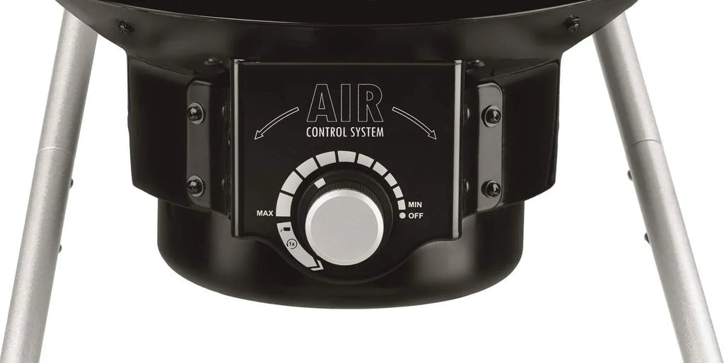 RÖSLE Barbacoa de carbón esférica No.1 AIR F60, sistema de control de aire, termómetro en la tapa, rejilla de acero inoxidable, superficie de cocción extra grande