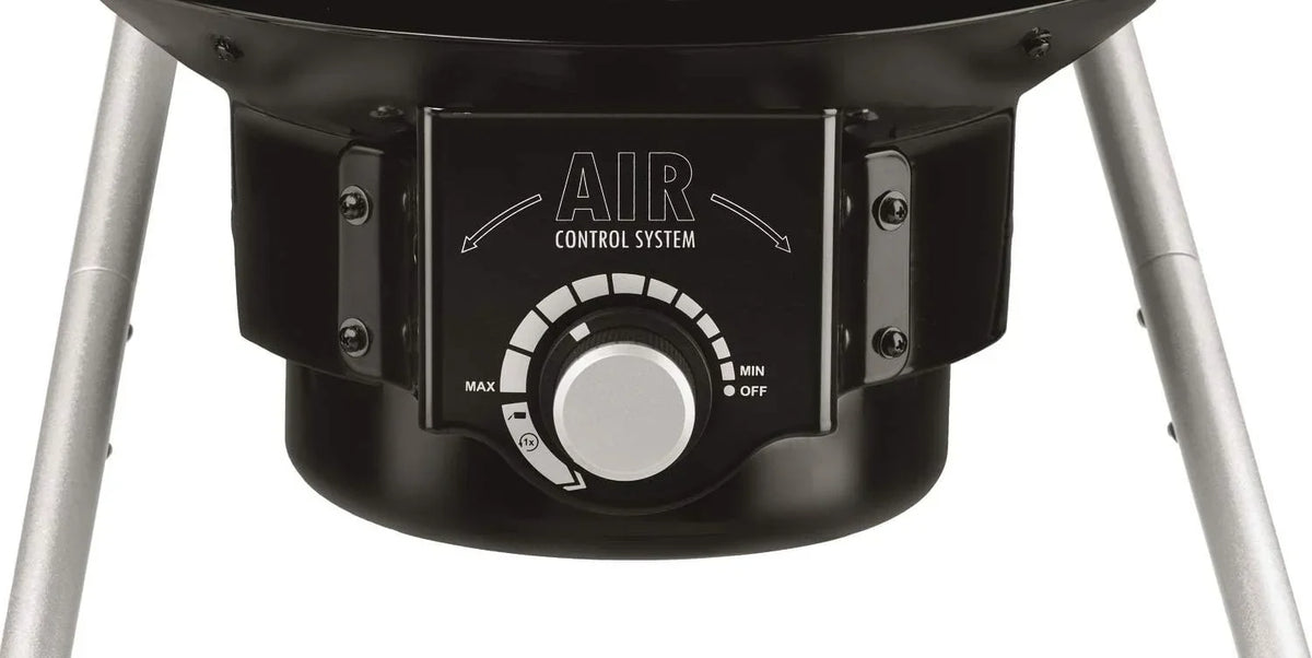 RÖSLE Barbacoa de carbón esférica No.1 AIR F60, sistema de control de aire, termómetro en la tapa, rejilla de acero inoxidable, superficie de cocción extra grande