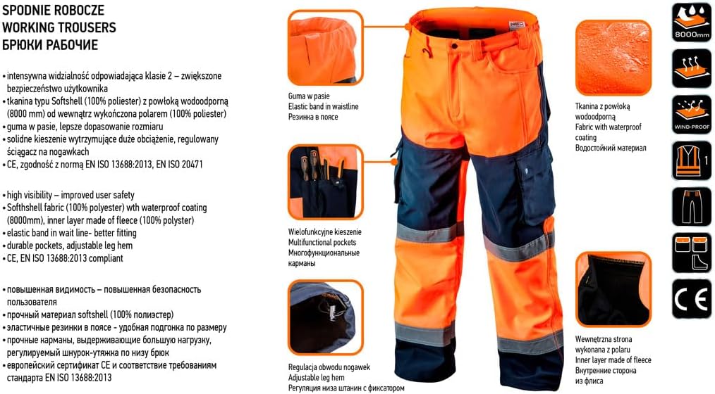 NEO TOOLS Spodnie robocze Mężczyźni x