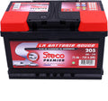 Batería Stecopower 205, 12V 75Ah 750A Gama Roja Steco Premier, 278mm x 175mm x 175mm