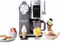 Ninja CREAMi Scoop and Swirl Heladera y máquina de helado suave con 2 recipientes, 13 funciones, prepara helado, helado suave, gelato, sorbete, batidos y más, opción de mezcla, Platinum Silver, NC701UK