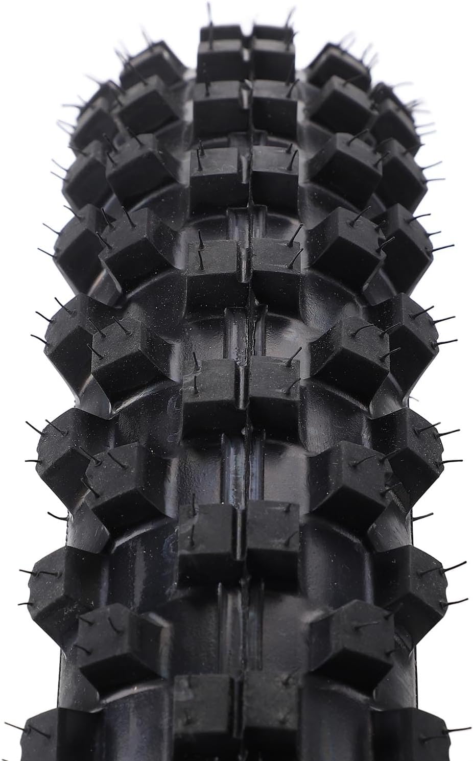 HUIOP Conjunto de llanta y neumático de rueda delantera de 17 pulgadas, cámara de aire 70/100-17 2.75-17, de 12 mm con rotor de freno para Dirt Pit Bike, optimizando el rendimiento con