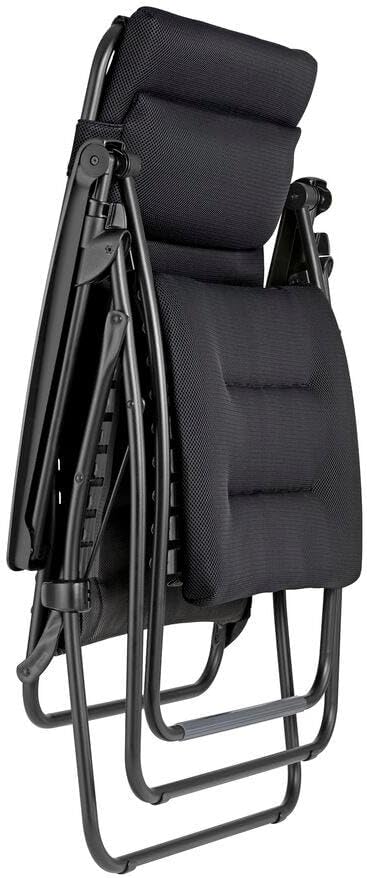 Lafuma MOBILIER - Sillón relax multiposición Zero Gravity RSX Clip XL - Tumbona plegable para jardín e interior - Tejido AirComfort® resistente - Tumbona XL, cómoda