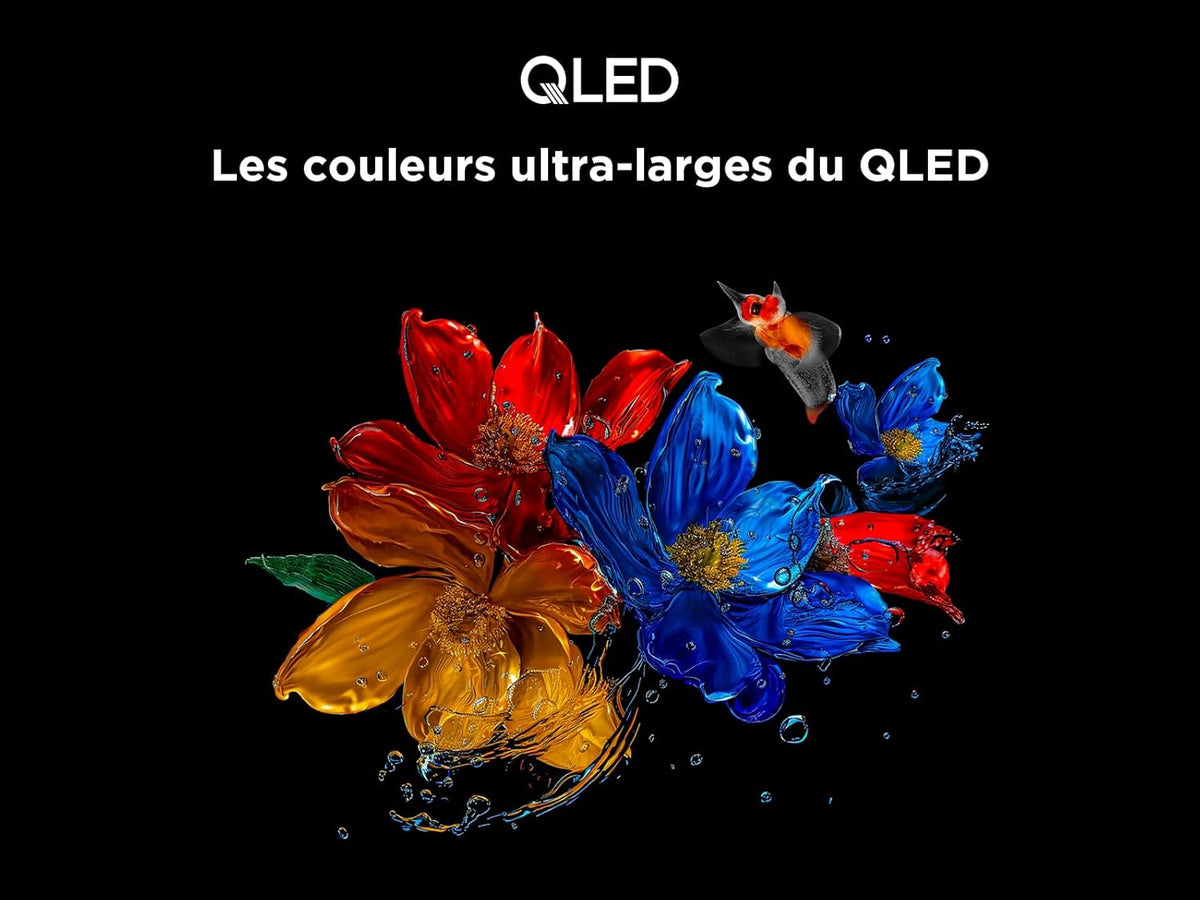 TCL 65T6C Fire TV 65 pulgadas QLED 4K UHD Smart TV, HDR (multiformato), Dolby Atmos, Motion Clarity
