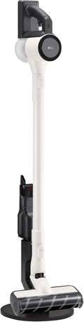 LG A9C-SLIM1C odkurzacz CordZero, odkurzacz z systemem kompresji pyłu, cykloniczny, ssący 150 W, dysza do różnych powierzchni, podstawa parkingowa, 1,9 kg, biały