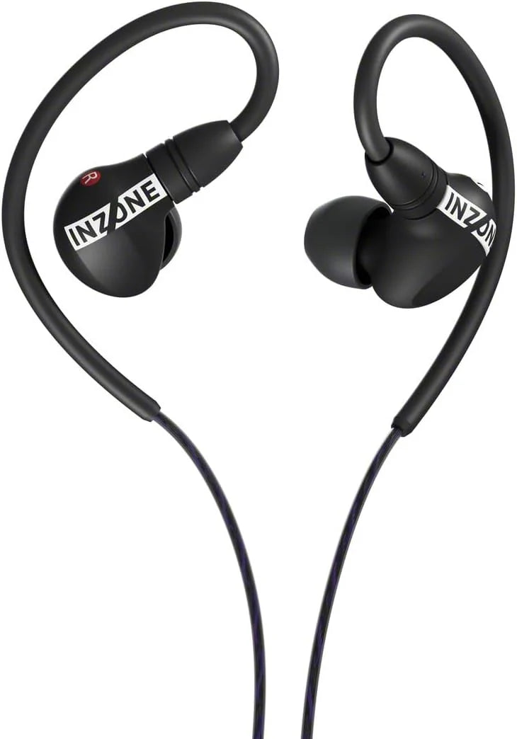 Sony INZONE E9 Słuchawki douszne gamingowe - dostrojone z Fnatic, lekkie, izolacja dźwięku, regulowany korektor, USB-C Audio Box, kabel 1,8 m, futerał, strumieniowanie z PC - czarne
