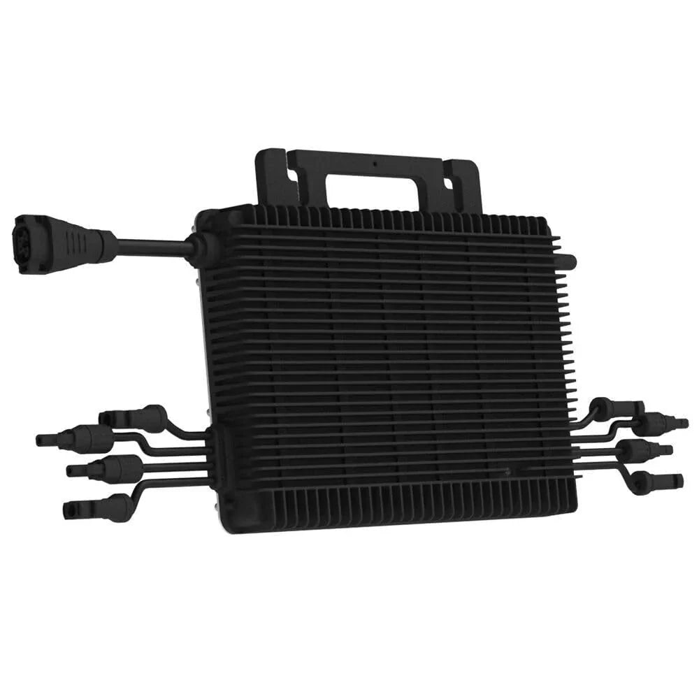 Microinversor Hoymiles HMS 2000 4T para 4 paneles solares de 2000W con WiFi opcional para sistemas solares de balcón
