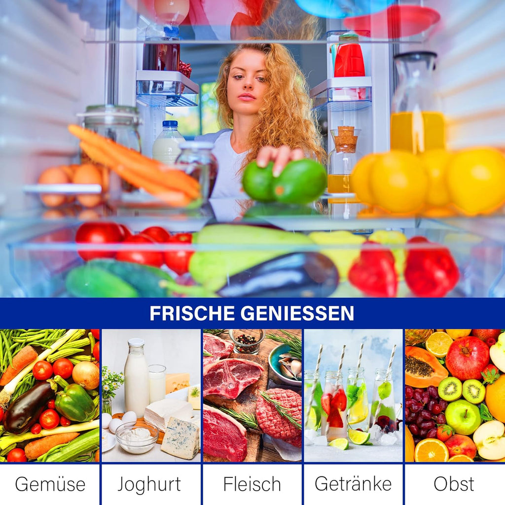 Refrigerador de una puerta de libre instalación Bomann® | Frigorífico grande de 242 litros | incl. iluminación LED | ideal para bebidas y alimentos | bisagra de puerta reversible | VS 7316.1 blanco