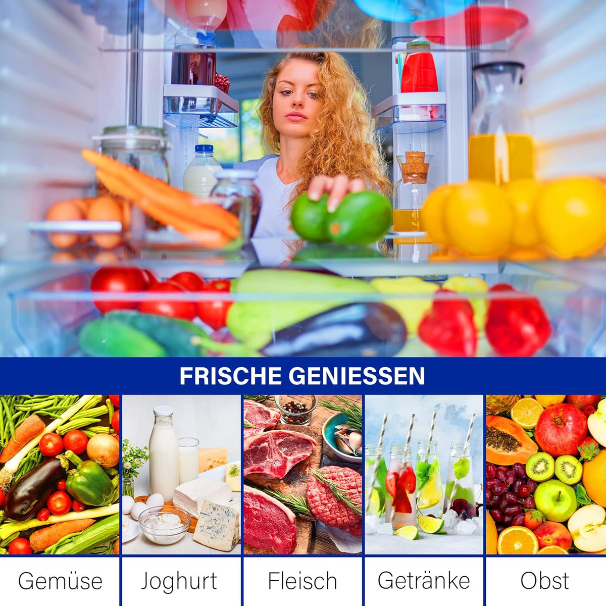 Refrigerador de una puerta de libre instalación Bomann® | Frigorífico grande de 242 litros | incl. iluminación LED | ideal para bebidas y alimentos | bisagra de puerta reversible | VS 7316.1 blanco