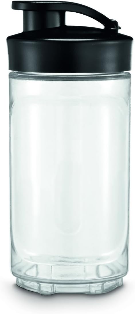 Batidora de vaso Bosch VitaBoost MMBH6P6BDE, cuchilla de acero inoxidable de 6 hojas, jarra de Tritán de 2,5 l, empujador, 6 programas automáticos, libro de recetas, sin BPA, fácil limpieza, 45.000 rpm, 1600 W, negro