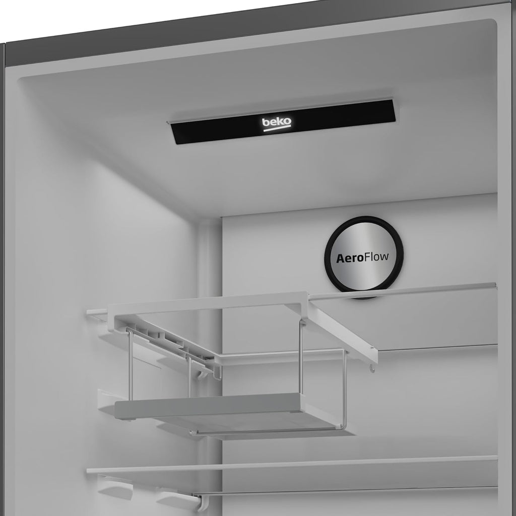Frigorífico | Libre instalación | Una puerta todo útil | Ventilador de refrigeración BEKO - B3RMLNE444HXB