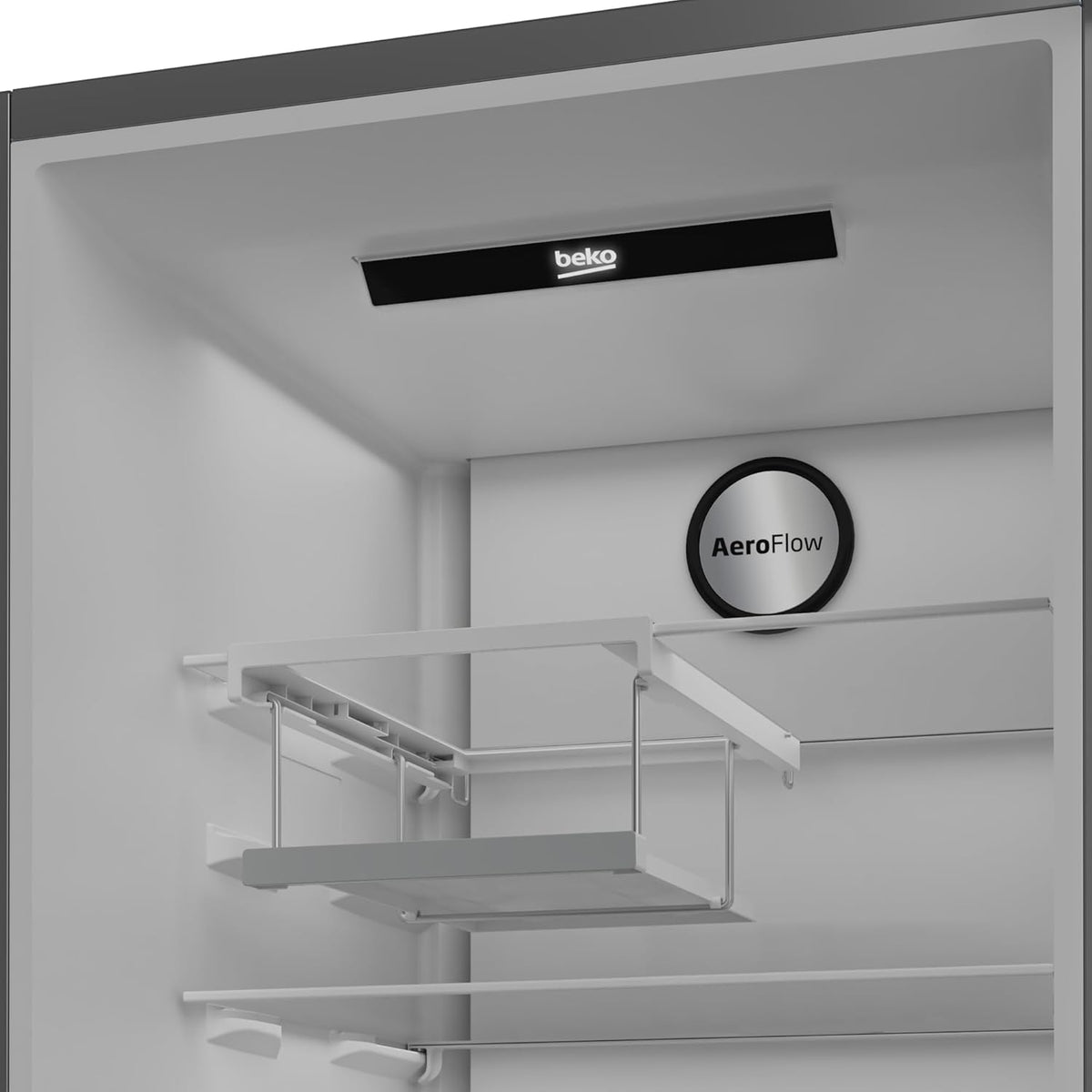 Frigorífico | Libre instalación | Una puerta todo útil | Ventilador de refrigeración BEKO - B3RMLNE444HXB
