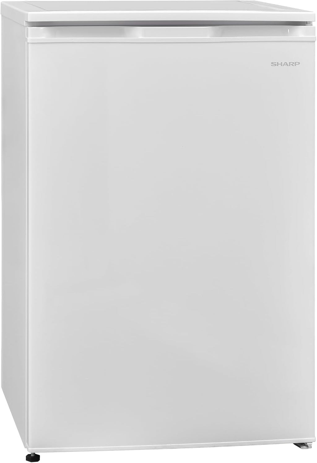 Frigorífico independiente SHARP SJ-UD121T2W-EU con congelador (clase de eficiencia energética D, 121 L, 40 dB), (cajón para verduras), blanco, al. 83,8 x an. 54 cm