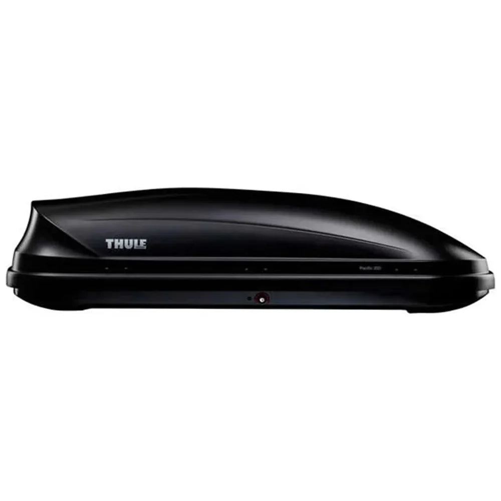 Cofre de techo Pacific 200 631215 410L antracita, carcasa rígida, 175x82x45 cm, ABS PP, sistema FastGrip para coche