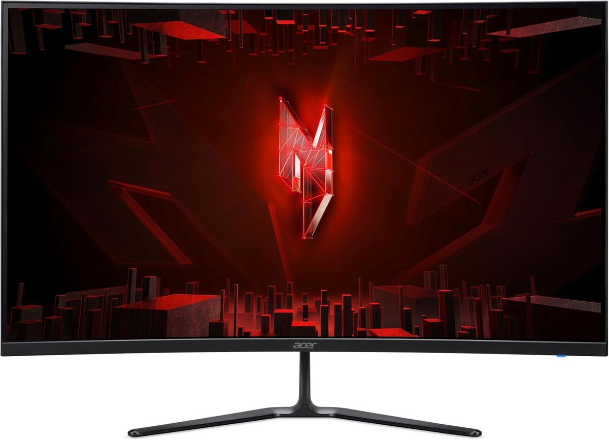 Acer Nitro ED320QRS3biipfx, Monitor Gaming curvo 31.5" FullHD VA, 180Hz (1920x1080, 16:9, AMD FreeSync Premium, 1ms (VRB), 250Nits, 2xHDMI 2.0/1xDP 1.4) Monitor PC, Color Negro