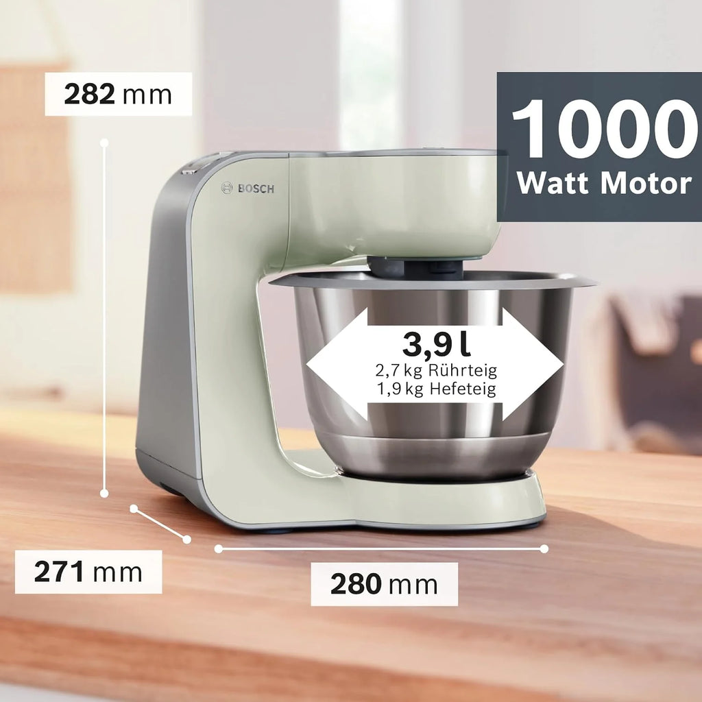 Bosch MUM5 Robot kuchenny 1000 W, MUM58L20, szary, srebrny