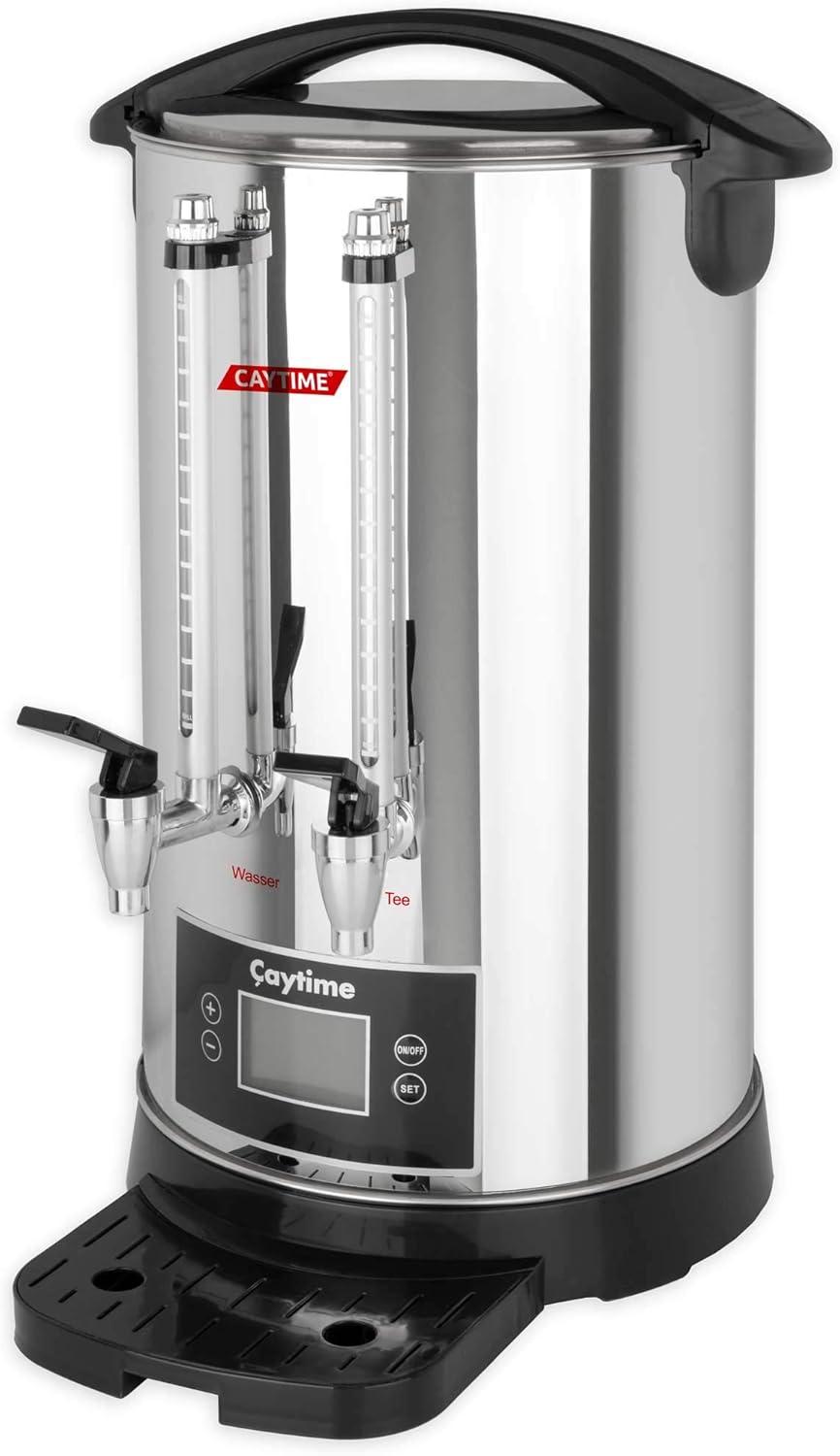 Máquina de té D20 - Tetera digital, aislada con doble pared - Samovar, Semaver 20 litros