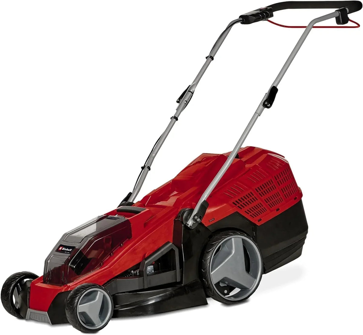 Cortacésped a batería GE-CM 36/43 Li M-Solo, ancho de corte de 43 cm, 36 V, cesta colectora de 63 l, función de mulching