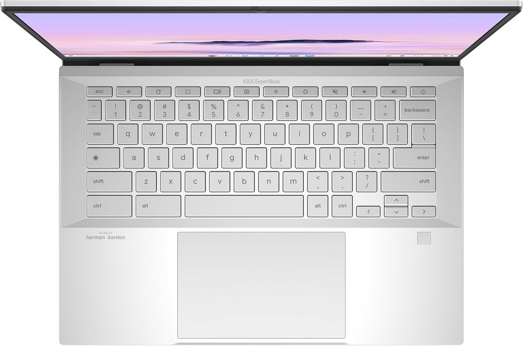 ASUS Chromebook Plus CM3401 con IA de Google - Portátil táctil convertible de 14", pantalla WUXGA (AMD Ryzen 5, 8 GB de RAM, almacenamiento SSD de 256 GB, Chrome OS) - Teclado AZERTY