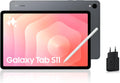 Samsung Galaxy Tab S11 11'' WiFi 128 GB, Tablette Android con Galaxy AI, Dex, Gris, S Pen y Cargador de Pared Rápido de 25 W incluido, Versión FR
