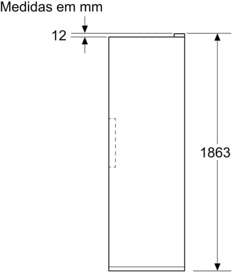 Siemens iQ300 lodówka wolnostojąca XXL 186,2 x 59,5 cm, KS36NVICG, chłodzenie 402 l, Total noFrost, hyperFresh 0°C, szuflady LED, oświetlenie LED, tylna ścianka, ochrona przed odciskami palców stal