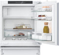 Siemens KU22LADD0, iQ500 Frigorífico bajo encimera inteligente con congelador, nicho de 82 x 60 cm, 110 L, cajón hyperFresh, botellero, muy silencioso 35 dB, bisagra plana softClose con cierre suave