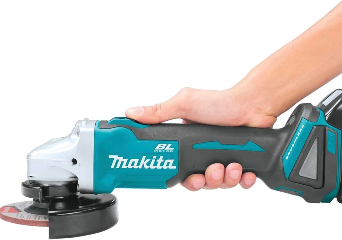 Makita Dga504Z Szlifierka, Czarny/Niebieski, 125 mm