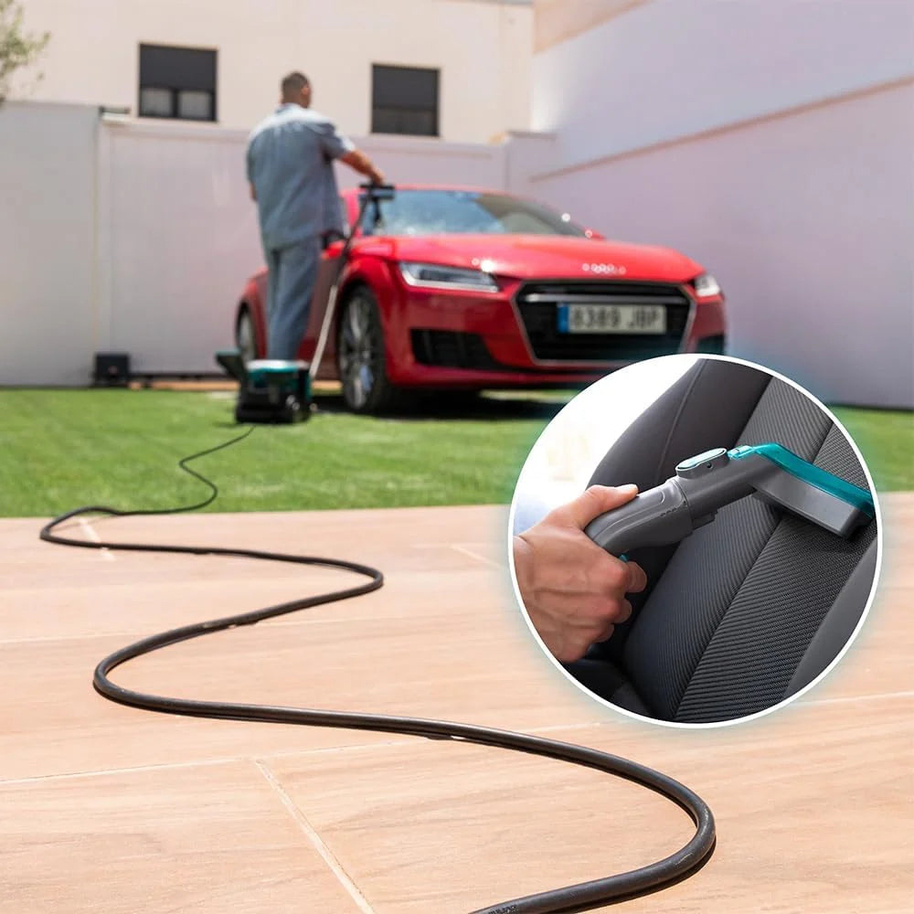 Cecotec Conga CarpetClean 10000 EasyHome odkurzacz do dywanów, środek do czyszczenia tapicerki, 800 W, zbiornik na wodę 3 l i zbiornik na brudną wodę 1,5 l, system wielopowierzchniowy, zestaw