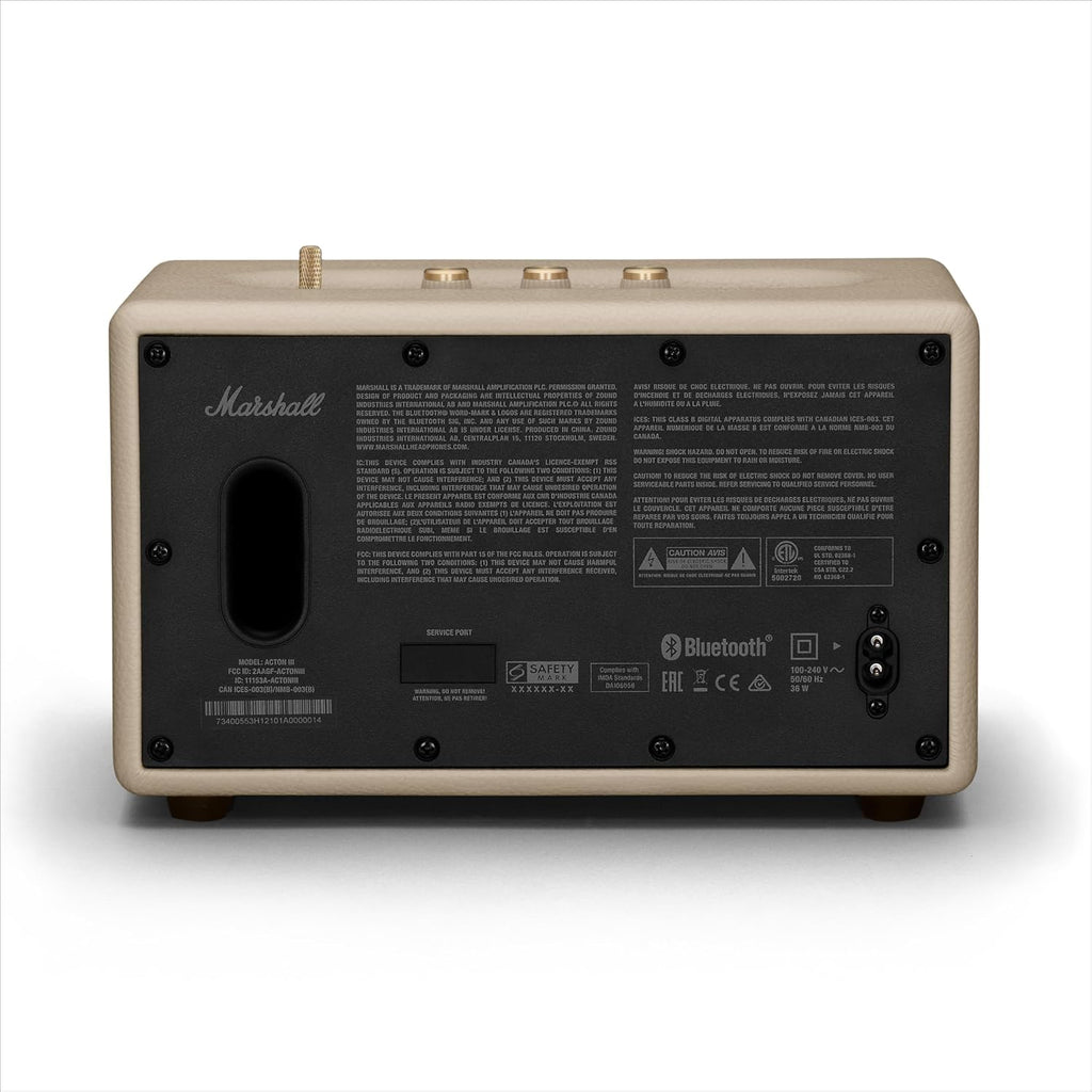 Altavoz Bluetooth Marshall Acton III – Negro