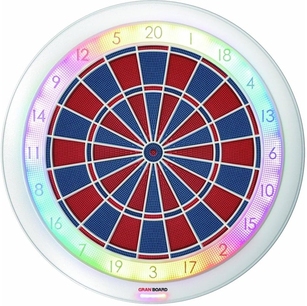 Diana inteligente GranBoard 132, tamaño de torneo de 13,2 pulgadas, conexión Bluetooth, diana electrónica