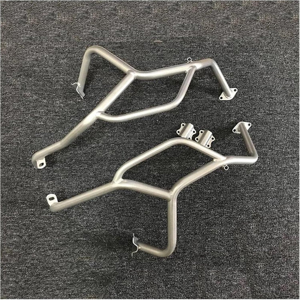 Juego completo de protección de motor para motocicleta, barras de protección de carenado, defensas de tanque para BMW F650GS, F700GS, F800GS 2008-2018, protectores de cárter (plata)