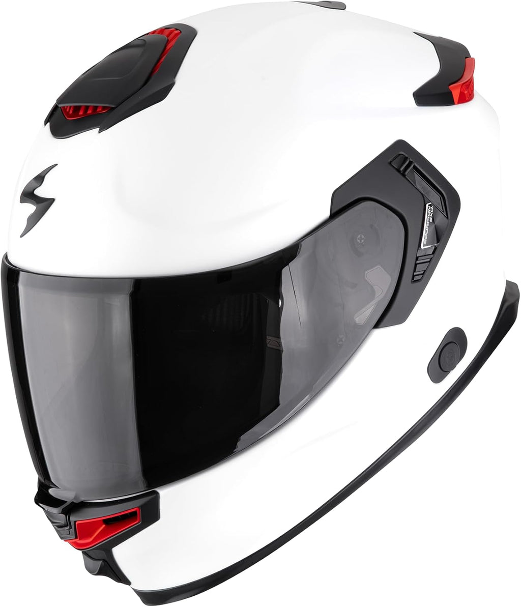 Casco Scorpion EXO-GT SP Air Solid, blanco mate/rojo, L (58/59)