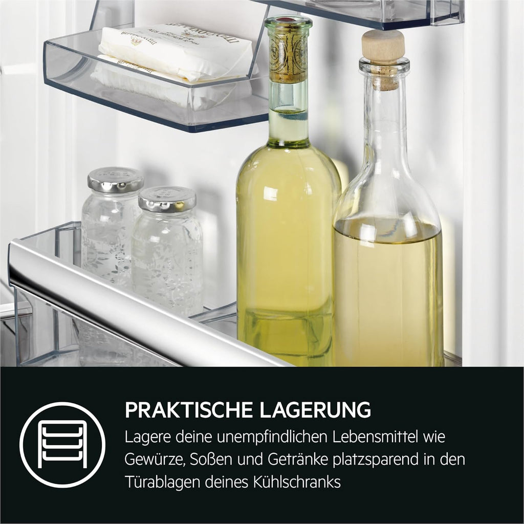 Frigorífico integrable AEG TSK5O881ES / 880 mm / 142 L / Puerta deslizante / E