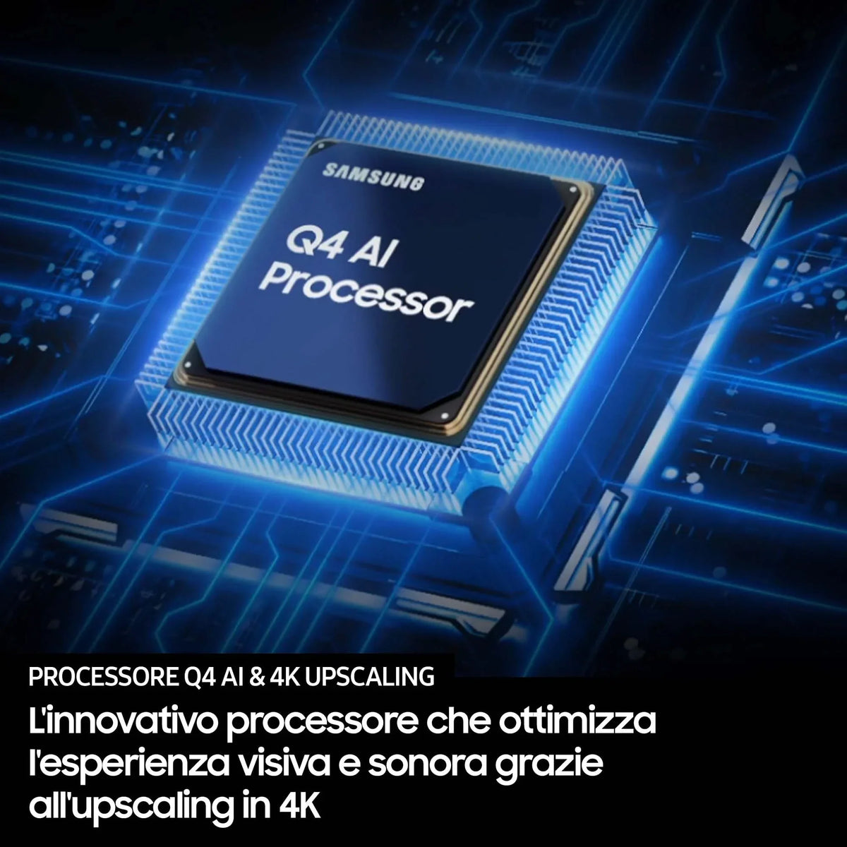 Samsung QLED Q7F Smart TV 4K de 43 pulgadas (108 cm) con AI-Vision, 100% de volumen de color con Quantum Dot, HDR10+, procesador Q4 AI, One UI Tizen, Wi-Fi, Bluetooth 5.3 y Motion Xcelerator