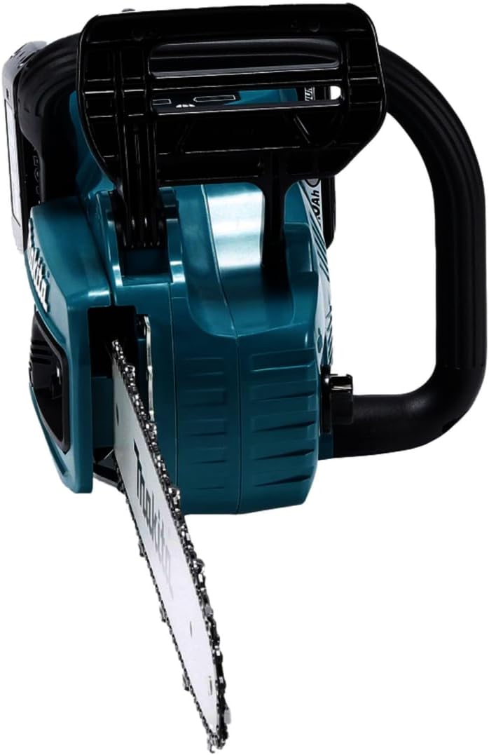 Motosierra Makita DUC355PT2 Twin, 18 V / 36 V, LXT, inalámbrica, 35 cm, litio, 2 x 5,0 Ah