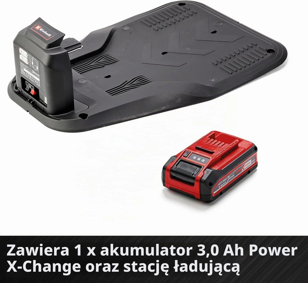 Einhell Freelxo Cam 500 Power X-Change Robot Koszący, Czerwony, 18 cm