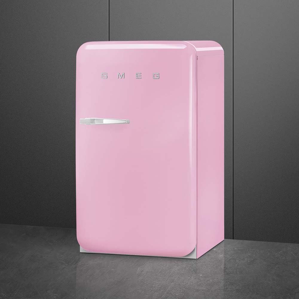 Refrigerador Smeg estilo años 50 FAB10R de una puerta, 122 L
